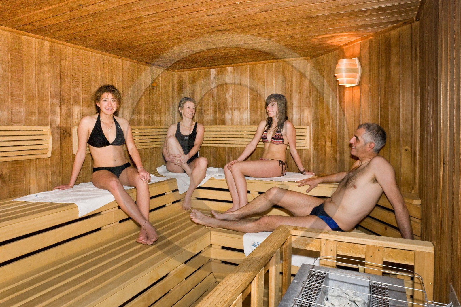 Espace détente et bien-être de la Grande Ourse, le sauna