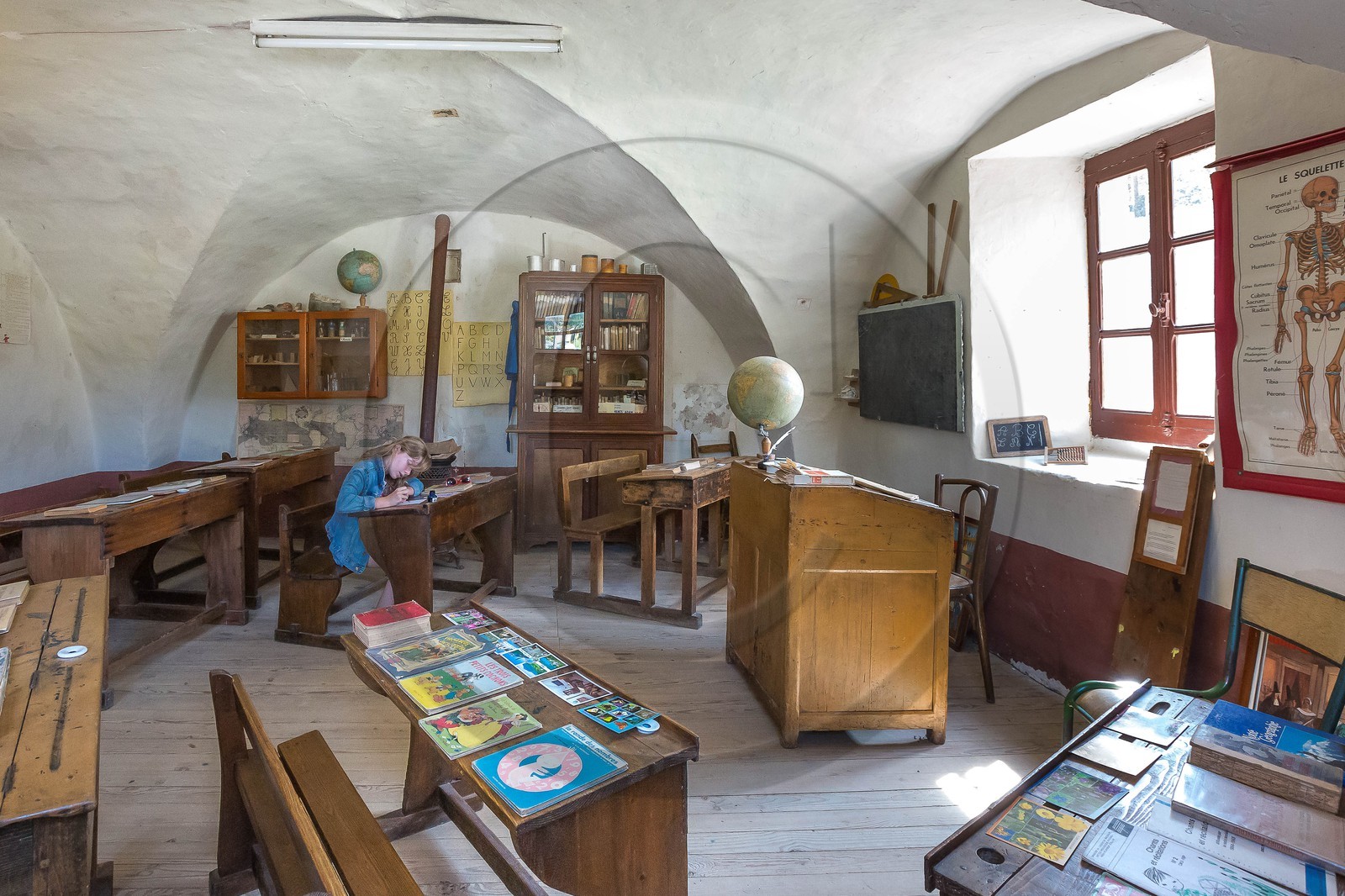 Le musée de l'école et l'instruction publique en montagne du village de Pontis