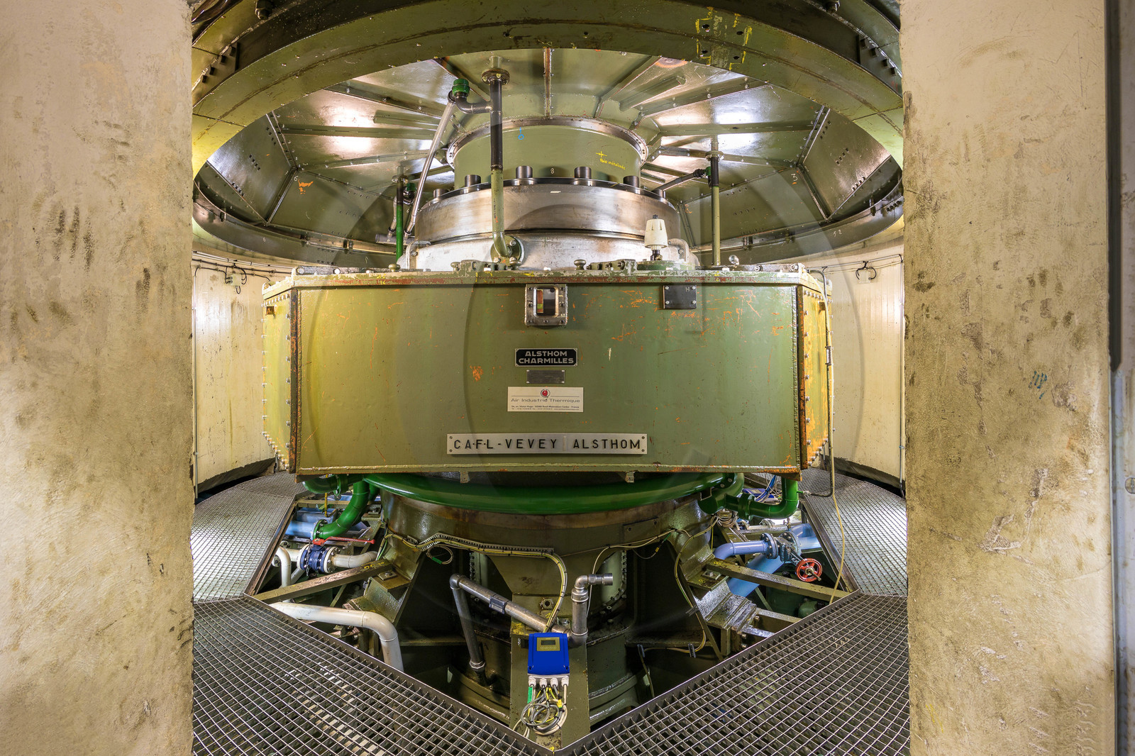 Barrage de Serre-Ponçon, usine hydroélectrique EDF