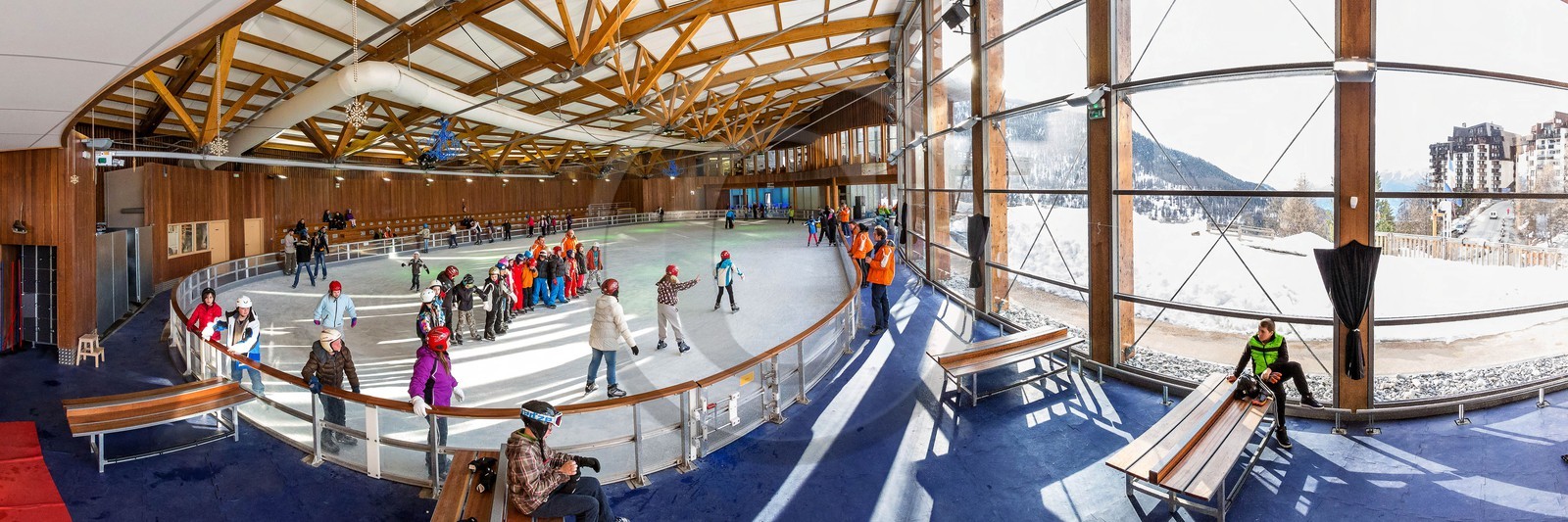 Les Orres, la patinoire